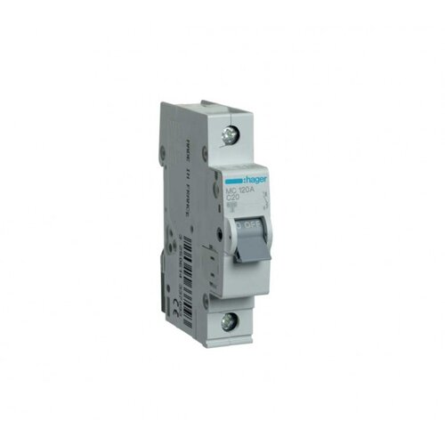 HAGER automatski osigurač 20A, 1P, C, 6KA MC120A Slike