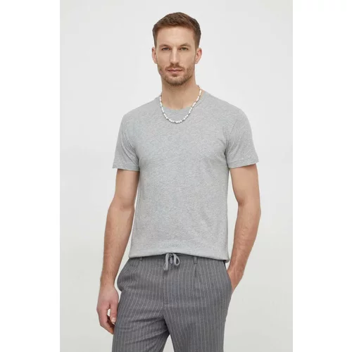 Polo Ralph Lauren Pamučna majica 3-pack boja: siva, bez uzorka