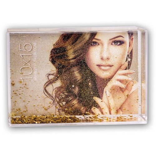 Zep ram za slike sa zlatnim šljokicama 10×15 cm RB505 Cijene