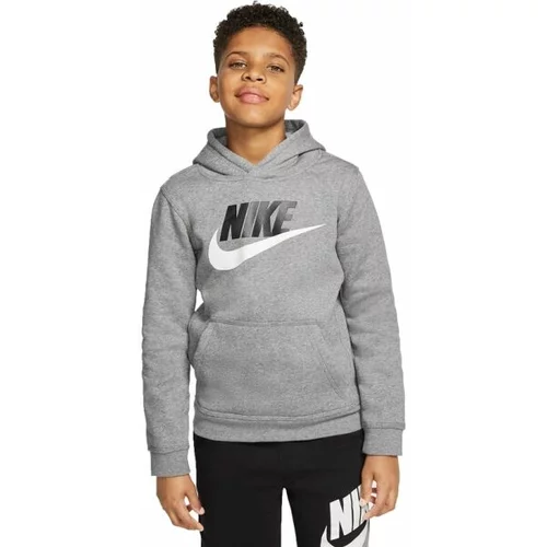 Nike SPORTSWEAR CLUB FLEECE Dječja majica, siva, veličina