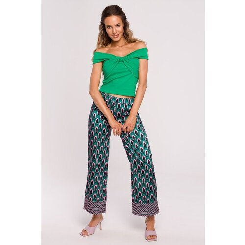 Made Of Emotion Woman's Trousers M677 Model 1 Slike