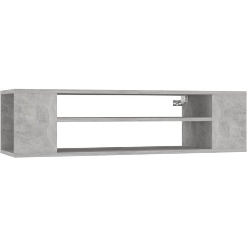  TV ormarić boja betona 100x30x26,5 cm konstruirano drvo Slike