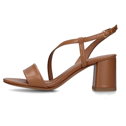 Anita Sandali & Odprti čevlji L324 Kostanjeva Cene