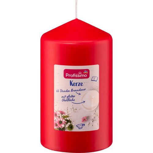 Profissimo Sveća u crvenoj boji 140/80 1 kom Cene