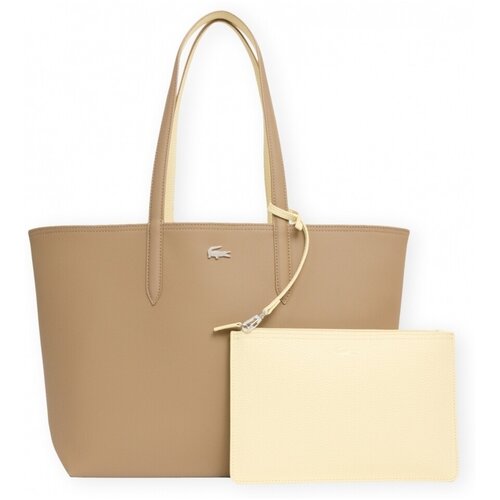Lacoste Denarnice Anna Bag - Cookie Poussin Bež Slike