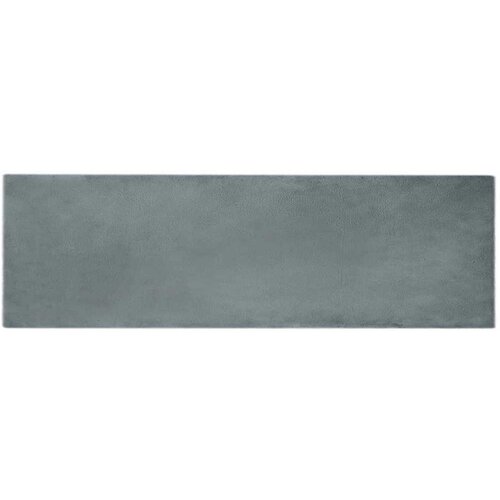vidaXL Faux Rabbit Fur Rug Antracit 80 x 250 cm Poliester Cene