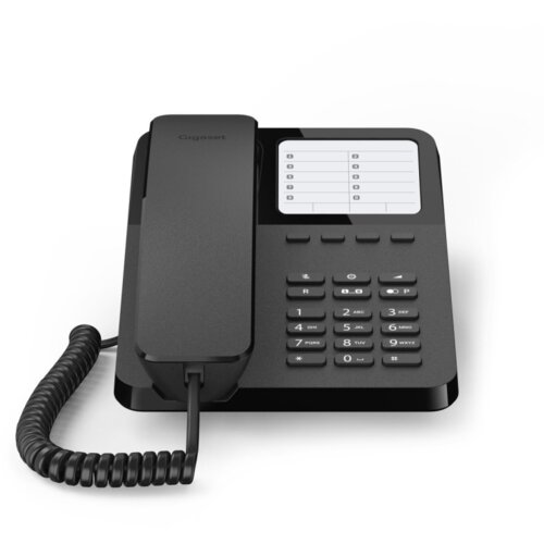 Gigaset Desk 400 Črni telefon, (21262237) Slike