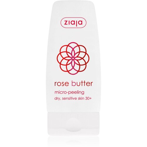Ziaja Rose Butter piling za telo z mikrokroglicami 30+ 60 ml Slike