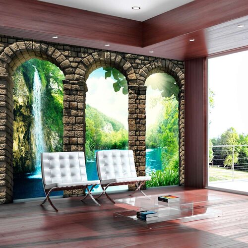  Tapeta - Mysterious waterfall 350x245 Slike