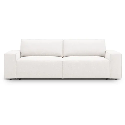 Micadoni Bijela sklopiva sofa od bouclé tkanine 247 cm Jodie – Home