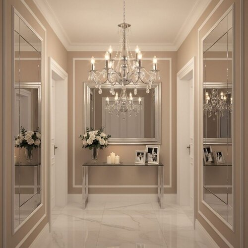 Toolight Viseći luster EBT016-9CP CHROME Slike