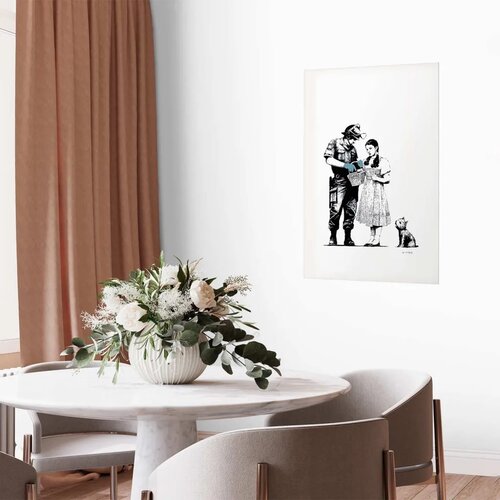  Plakat - Dorothy and the Policeman 21x30 Bez okvira s margom Slike