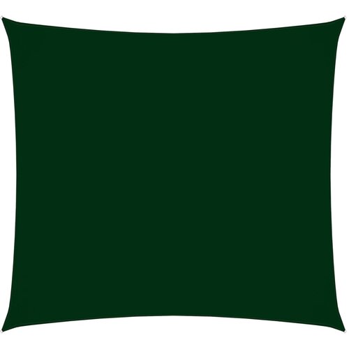 vidaXL Senčno jadro oksford blago kvadratno 3,6x3,6 m temno zeleno, (20965783) Cene
