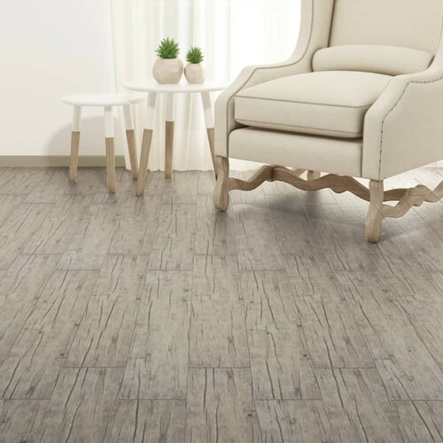  Samoljepljive podne obloge PVC 5,21 m&amp;sup2; 2mm boja ispranog hrasta Slike