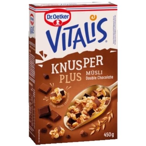 Dr. Oetker Musli VITALIS dve vrste cokolade 450g Cene