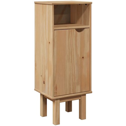 Maison Chic Kopalniška stenska omarica - Kopalniške omarice OTTA 35x30x55 cm trdna borovina, (21794930) Cene
