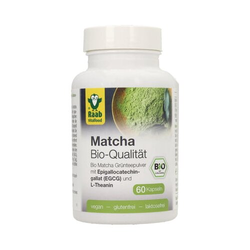 Raab Vitalfood GmbH bio Matcha zeleni čaj kapsule Cene
