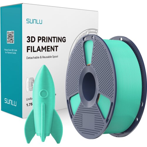 SUNLU High-Speed PLA Jelly Green - 1,75 mm / 1000 g Slike