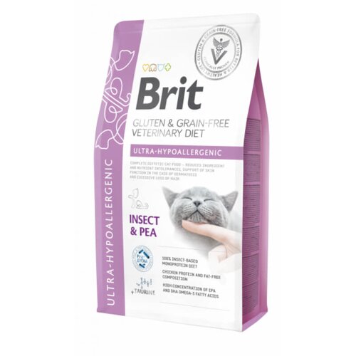 Brit veterinary diet Brit GF Veterinarska dieta za mačke - Ultra Hypoallergenic 2 kg Cene