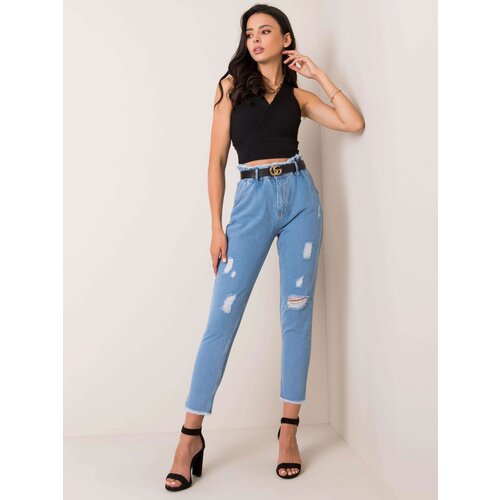 RUE PARIS Jeans trousers-233-SP-854.05P-blue Cijene