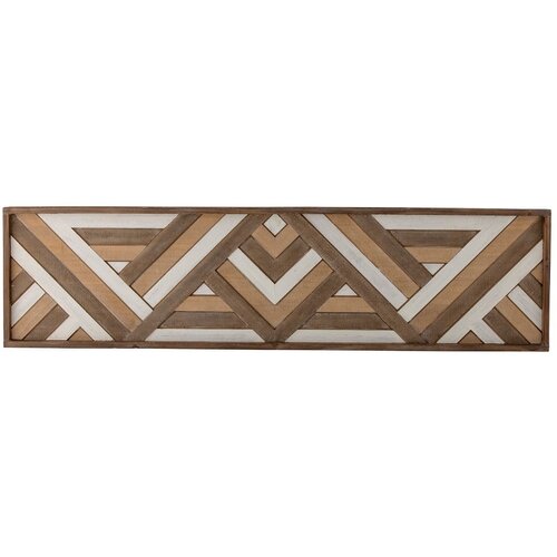 Bloomingville Lesena stenska dekoracija 122x33 cm Lunna - Bloomingville Cene