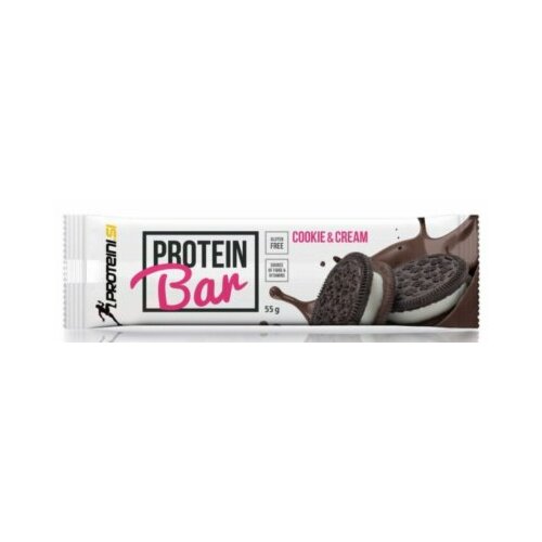 Proteini.si protein bar cookie & cream 55g Slike