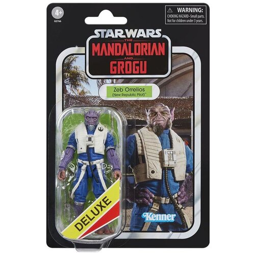 Star Wars Figura Zeb Orrelios Deluxe The Vintage Collection (Kenner) : The Mandalorian &amp;amp; Grogu 9,5 cm Slike