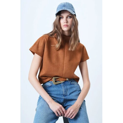 Trend Alacati Stili Ženska bluza Alc-X14615, Smeđa Cene