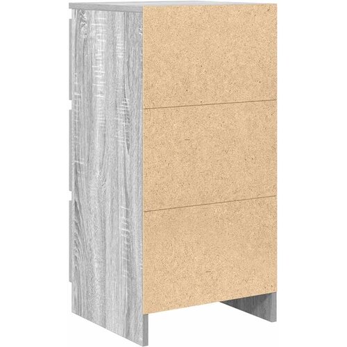  Komoda boja hrasta sonome 37,5x35x76 cm od konstruiranog drva Slike