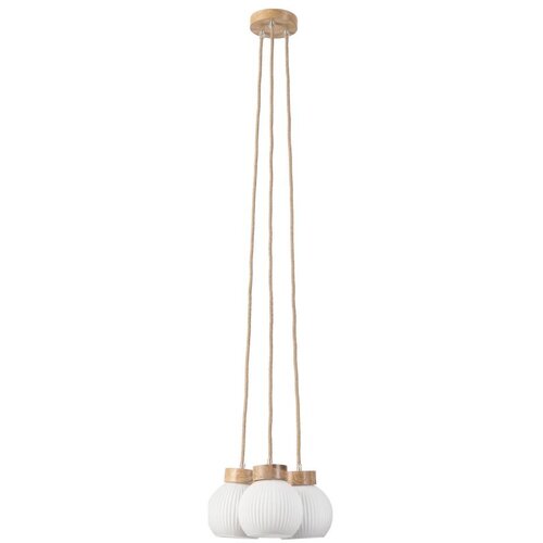  Visilica na sajli LOOMIS 3xE27/15W/230V 130 cm bež/hrast Cene