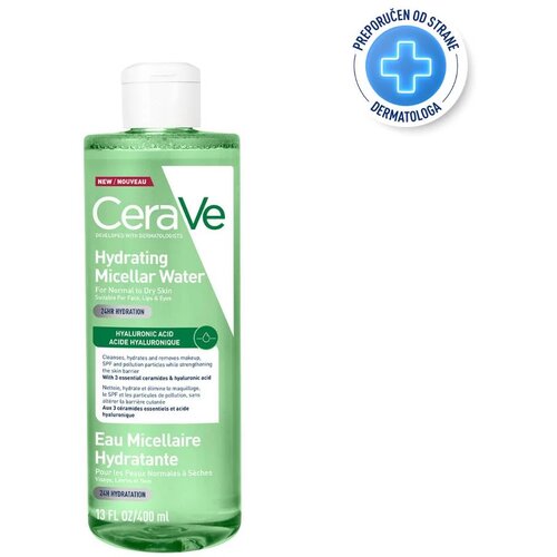 CeraVe Micellar Water Hydrating micelarna voda za či&scaron;ćenje za normalnu i suhu kožu 400 ml Cijene
