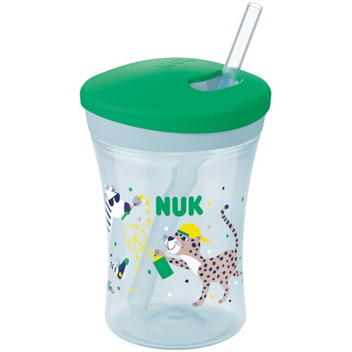 Nuk Ča&amp;scaron;a slamčica 255599, 12m+, 230ml Slike