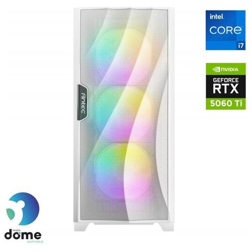 ANNI gaming namizni računalnik Gamer Extreme i7-14700F/32GB/2TB SSD/RTX 5060 Ti/bela Cene