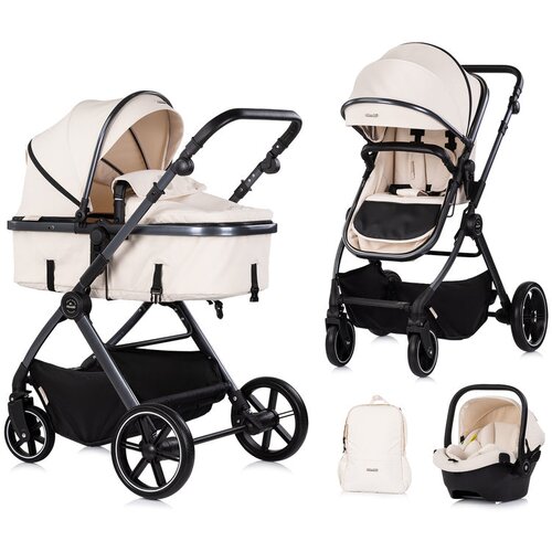 Chipolino Pearl 3u1 kolica za bebe kombinovana Slike