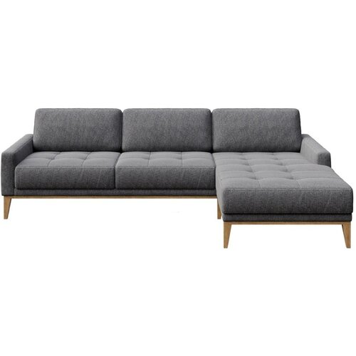 MESONICA svijetlo siva kutna garnitura Musso Tufted, desni kut Cijene