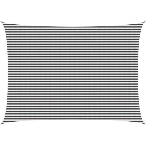  Senčna platna Antracitna in bela 5 x 7 m HDPE, (5000241318) Cene