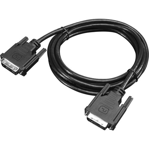 Lenovo DVI priključni kabel DVI-D 18+1-polni vtič\, DVI-D 18+1-polni vtič 2.00 m črna 0B47071 DVI kabel, (20418296) Cene