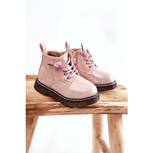 Kesi Children's Warm Boots With Zipper Pink Betsy