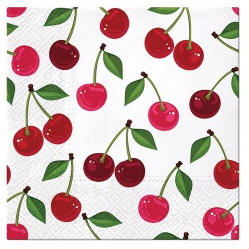  Salveta za dekupaž Cherries Pattern - 1 kom (salvete za dekupaž) Cijene