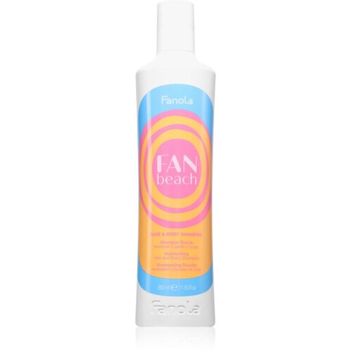 Fanola FAN Beach Hair & Body Shampoo hidratantni &scaron;ampon za tijelo i kosu 350 ml Cijene