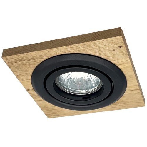  ugradno svetlo tobby 1xGU10/20W/230V 11,5x11,5 cm hrast/crna Cene