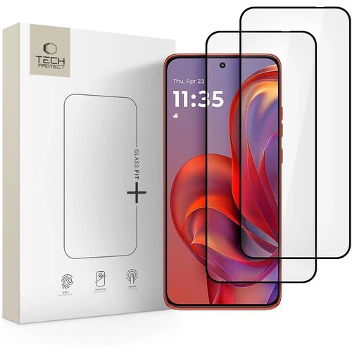 HURTEL TECH-PROTECT KALJENO STEKLO, PAKIRANJE 2 KOSOV ZA MOTOROLA EDGE 50 NEO IN 60 NEO, (5000261040) Slike