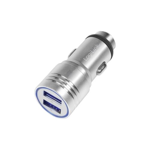 Logilink PA0228 USB punjač osobno vozilo Izlazna struja maks. 2100 mA 2 x USB-A funkcija čekića u slučaju nužde Cijene