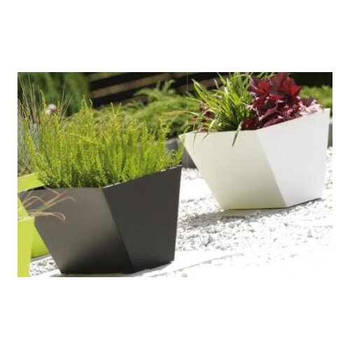 Prosperplast Saksija Tubus Case C400, Bela Slike
