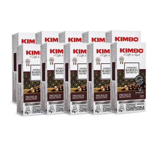 KIMBO Kapsule Nespresso Barista Ristretto Alu, 10&amp;times;10 komada Slike