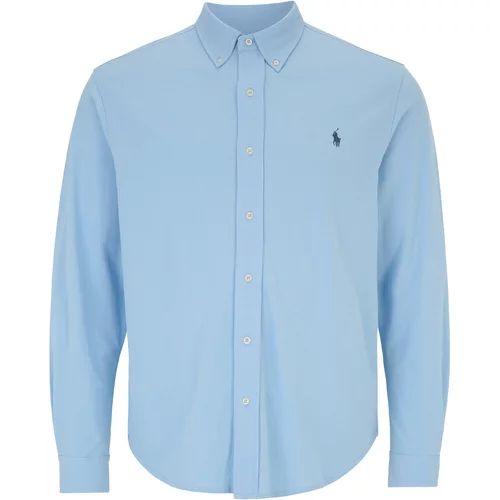 Polo Ralph Lauren Big & Tall Košulja mornarsko plava / svijetloplava