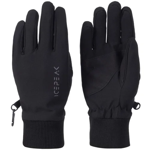 Icepeak ski rokavice 5 prstov HARTWELL JR črna U M