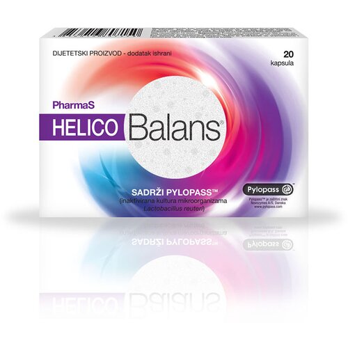 PharmaS helicobalans, 20 kapsula Cene