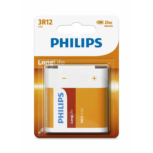 Philips Baterija LongLife 3R12, 1 kos