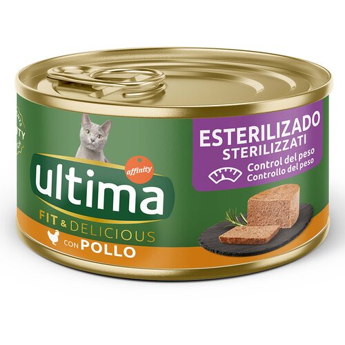 Affinity Ultima Ultima Fit & Delicious Sterilized 24 x 85 g za mačke - Piletina Cijene
